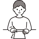 Man Writing A Letter SVG Icon